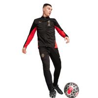 PUMA AC Milan Trainingspak Full-Zip 2024-2025 Zwart Rood - thumbnail