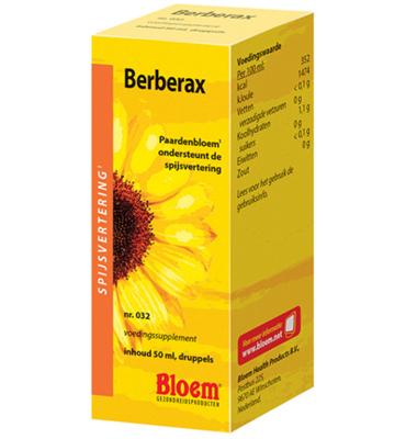 Bloem Berberax Vloeibaar Spijsvertering 50ml