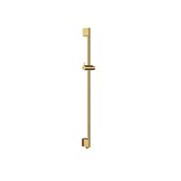 Hotbath Glijstang - 90cm - geïntegreerde waterinlaat - rond - PVD - Geborsteld Messing M305BBP - thumbnail