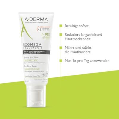A-Derma Exomega Allergo Verzachtende Balsem 200ml - thumbnail