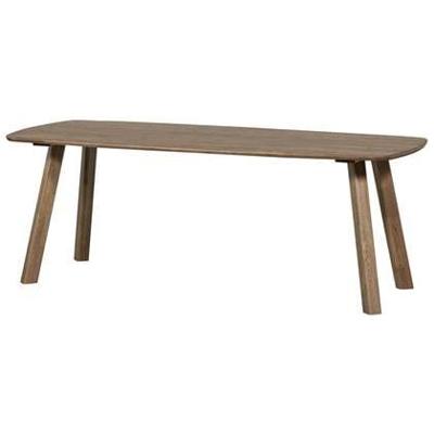 Woood Tablo eettafel Deens ovaal 180x100 cm Cashmere Brown