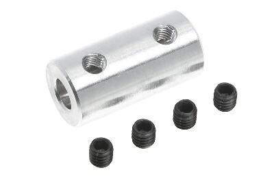 Askoppeling, van 3.2mm naar 4mm (buitendiameter 9mm)