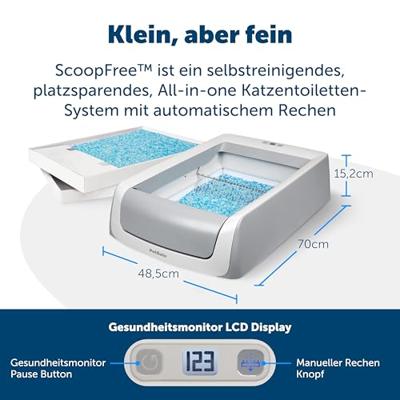 SCOOPFREE Spare nest Blue Cristal - Voor katten - thumbnail