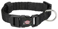 Trixie halsband hond premium zwart - thumbnail