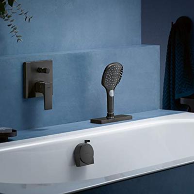 Hansgrohe sBox afbouwdeel rechthoekig, mat zwart