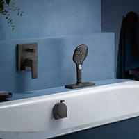 Hansgrohe sBox afbouwdeel rechthoekig, mat zwart - thumbnail