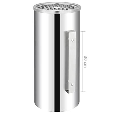 VidaXL Wandasbak/prullenbak roestvrij staal 26 l VidaXL Wandasbak/prullenbak roestvrij staal 26 l