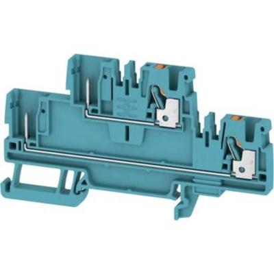 Weidmüller 1548070000 Doorgangsklem 2-etages 5.1 mm Spanveer Blauw 50 stuk(s)