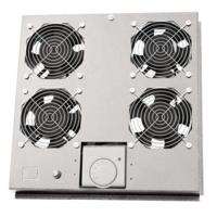 LogiLink FAS122G 19 inch 4 x Ventilator voor patchkast Grijs - thumbnail
