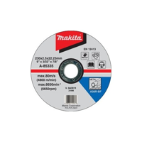 Makita A-85335 Doorslijpschijf 230x2,5x22,23mm staal - thumbnail