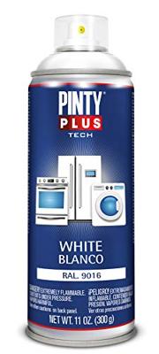 Sprayverf Pintyplus Tech RAL 9016 400 ml huishoudelijke apparaten Traffic White
