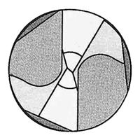 KS Tools 332.0206 HSSE-tin laspuntboor, 6 mm - thumbnail