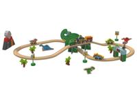 lupilu Houten treinset (Dinosaurus) - thumbnail