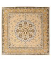 Heritaged Buitenkleed vierkant Vintage - Valenca Nova geel - 115x115 - thumbnail