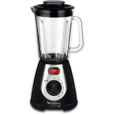 Moulinex Faciclic Maxi Cristal 2 l Blender voor op aanrecht Zwart 600 W