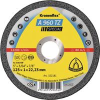 Klingspor A 960 TZ Special 322180 Doorslijpschijf recht 115 mm 25 stuk(s) RVS - thumbnail