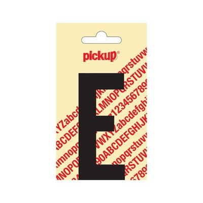 Deco letter e nobel zwart 90 mm Pickup - Pickup