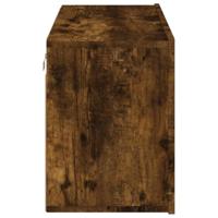 Tv-meubel wandgemonteerd 80x30x41 cm gerookt eikenkleurig - thumbnail