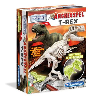 Clementoni archeo spel t-rex fluo - thumbnail