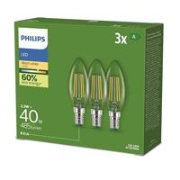 Philips 8720169325074 LED-lamp Energielabel A (A - G) E14 2.3 W = 40 W Warmwit 3 stuk(s) - thumbnail