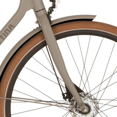 Cortina voorvork foss halva grey matt