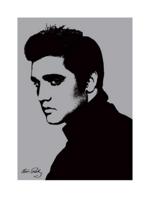Kunstdruk Elvis Presley - Metallic 60x80cm - thumbnail