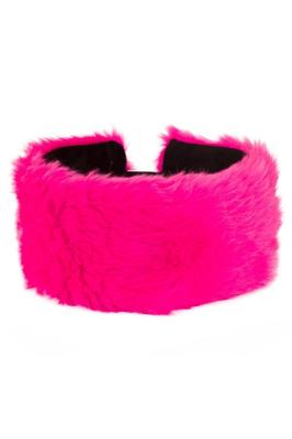 Hoofdband Roze Pluche