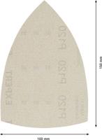 Bosch Accessories EXPERT M480 2608900727 Schuurnet voor multischuurmachine Ongeperforeerd Korrelgrootte (num) 120 (l x b) 150 mm x 100 mm 10 stuk(s) - thumbnail