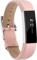 Lederen bandje Fitbit Alta - Baby pink - thumbnail