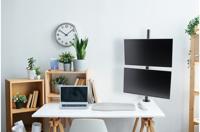 Dubbele verticale bevestiging monitorarm - thumbnail