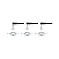 Paulmann 93426 Inbouwlamp Set van 3 stuks LED GU10 Wit - thumbnail