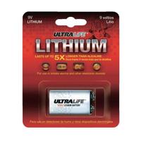 Ultralife U9VL-J-P 6LR61 9V batterij (blok) Lithium 1200 mAh 9 V 1 stuk(s) - thumbnail