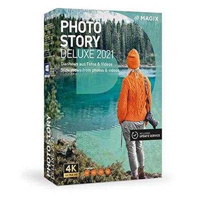 Photostory Deluxe – versie 2021 – geanimeerde diavoorstelling van foto's en video's
