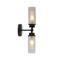 Searchlight 2-lichts wandlampImperial zwart - 29982BK - thumbnail