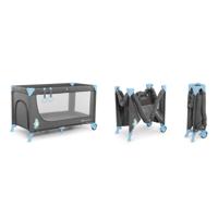Kinderkraft - Reisbedje - Campingbedje - Joy - 126 x 65 x 76 cm - 8,5 kg - Blauw - Eenvoudig inklapbaar - thumbnail