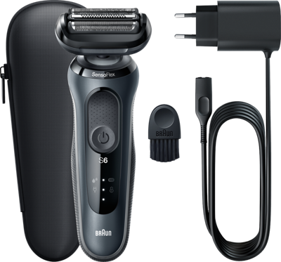 Braun Series 6 61-N1000S Folie-scheerapparaat Zwart Braun Series 6 61-N1000S Folie-scheerapparaat Zwart