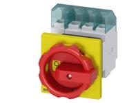 Lastscheidingsschakelaar Rood, Geel 4-polig 16 mm² 32 A 690 V/AC Siemens 3LD22541TL53 - thumbnail
