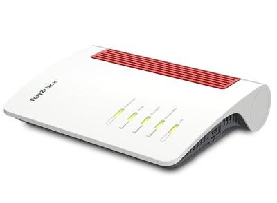 FRITZ!Box 5690 | Glasvezelrouter voor de AON- of GPON-aansluiting | Wi-Fi 7 tot 6448 Mbit/s | Mesh Wi-Fi | Hoogste beveiligingsstandaard | Snelle installatie | 2,5 gigabit-WAN/LAN | Made in Europe