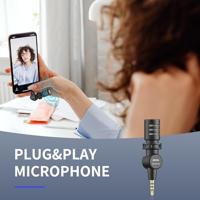 Boya mini condensator microfoon by-m110 voor 3,5mm trrs - thumbnail