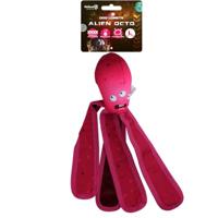 Dog Comets Alien Octo Pink L - thumbnail
