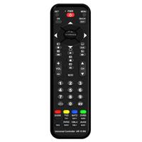 Vivanco UR 12 BN 12-in-1 ultra platte universele afstandsbediening incl. batterijen zwart - thumbnail