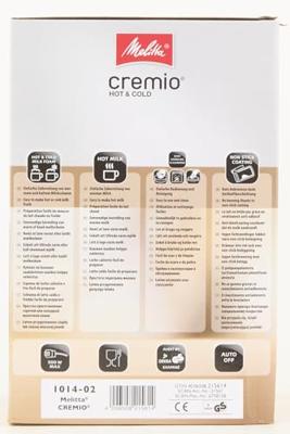 MELITTA 1014-02 Cremio II Melkopschuimer - Draadloos - 450W - Zwart - thumbnail