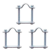 Fietskrat en Fietsmand montageset verzinkt - thumbnail