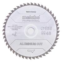 Metabo ALUMINIUM CUT PROFESSIONAL 628288000 Cirkelzaagblad 160 x 20 x 1.2 mm Aantal tanden: 48 1 stuk(s) - thumbnail