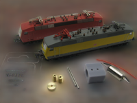micromotor nf031C N ombouwset voor Fleischmann BR 120 - thumbnail