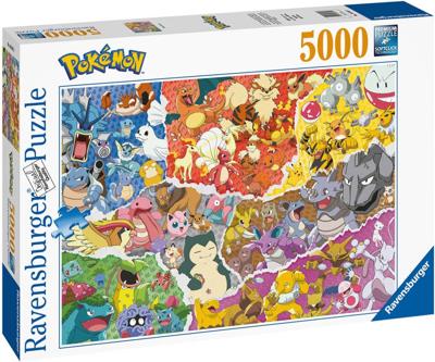 Ravensburger legpuzzel pokémon, 5000st.