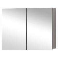 Differnz Style spiegelkast 60x60cm grijs eiken - thumbnail