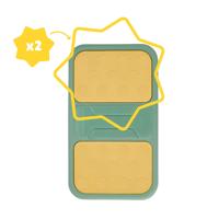 Badabulle B028001 kinderopstapje Binnen & buiten Polypropyleen (PP) Groen, Geel - thumbnail