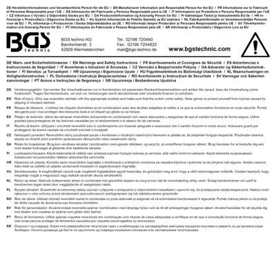 BGS technic Reversible Ratchet Fine-toothed 3/8"