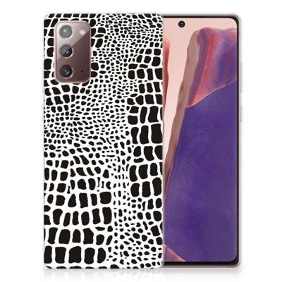 Samsung Note 20 | TPU Hoesje | Slangenprint Samsung Note 20 | TPU Hoesje | Slangenprint